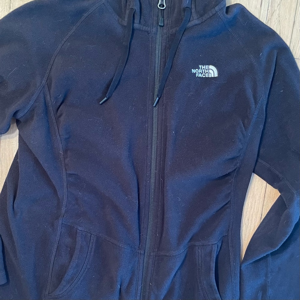 The North Face Women’s Fleece Hoodie Zip-Up Sweater - Picture 2 of 4
